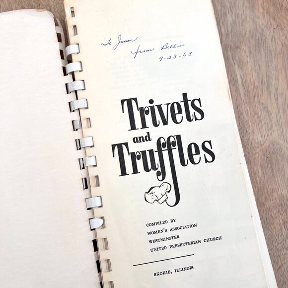 60's Trivets & Truffles Cookbook - Picture 3 of 8